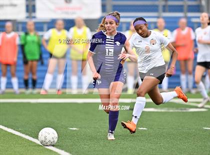 Thumbnail 1 in Ridge Point vs Rockwall (UIL 6A Girls Soccer State Semifinal) photogallery.