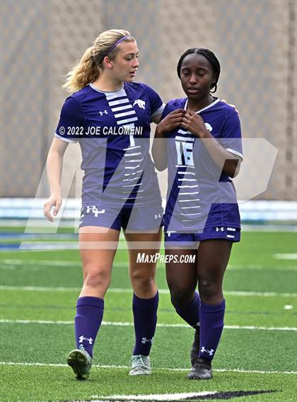 Thumbnail 3 in Ridge Point vs Rockwall (UIL 6A Girls Soccer State Semifinal) photogallery.