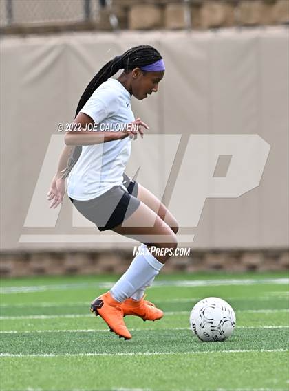 Thumbnail 3 in Ridge Point vs Rockwall (UIL 6A Girls Soccer State Semifinal) photogallery.