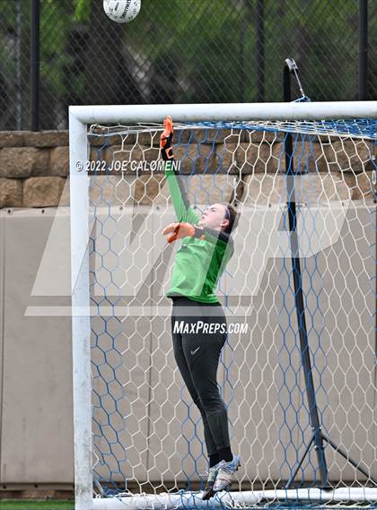 Thumbnail 1 in Ridge Point vs Rockwall (UIL 6A Girls Soccer State Semifinal) photogallery.