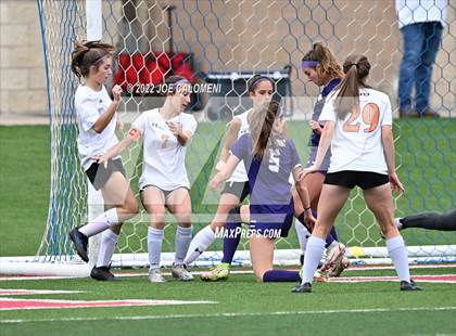 Thumbnail 3 in Ridge Point vs Rockwall (UIL 6A Girls Soccer State Semifinal) photogallery.