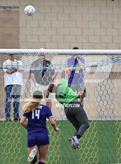 Thumbnail 2 in Ridge Point vs Rockwall (UIL 6A Girls Soccer State Semifinal) photogallery.