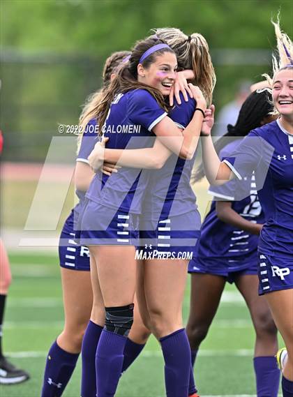 Thumbnail 3 in Ridge Point vs Rockwall (UIL 6A Girls Soccer State Semifinal) photogallery.