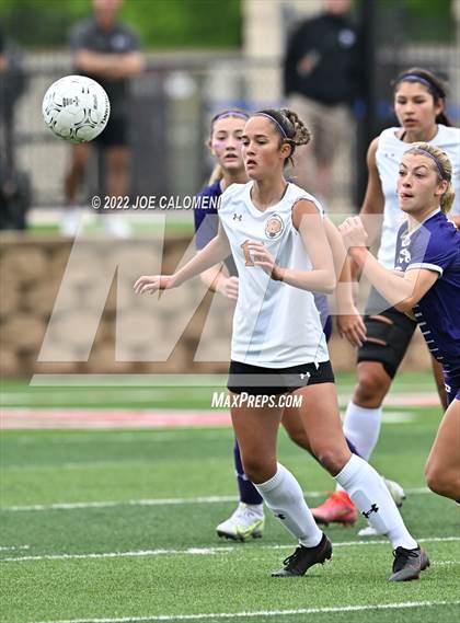 Thumbnail 3 in Ridge Point vs Rockwall (UIL 6A Girls Soccer State Semifinal) photogallery.