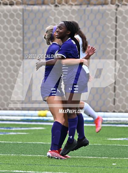 Thumbnail 2 in Ridge Point vs Rockwall (UIL 6A Girls Soccer State Semifinal) photogallery.
