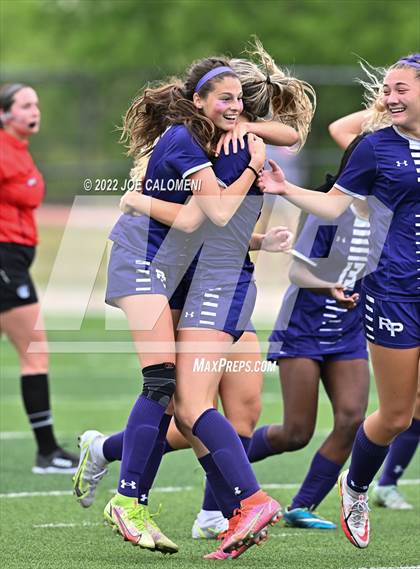 Thumbnail 1 in Ridge Point vs Rockwall (UIL 6A Girls Soccer State Semifinal) photogallery.
