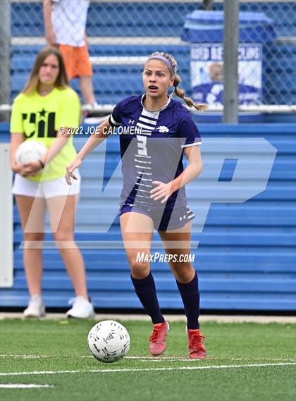 Thumbnail 3 in Ridge Point vs Rockwall (UIL 6A Girls Soccer State Semifinal) photogallery.