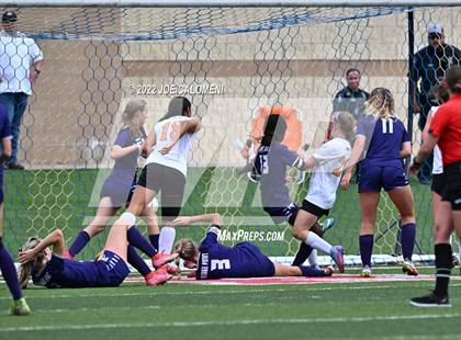 Thumbnail 2 in Ridge Point vs Rockwall (UIL 6A Girls Soccer State Semifinal) photogallery.