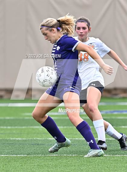 Thumbnail 2 in Ridge Point vs Rockwall (UIL 6A Girls Soccer State Semifinal) photogallery.