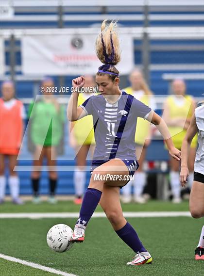 Thumbnail 1 in Ridge Point vs Rockwall (UIL 6A Girls Soccer State Semifinal) photogallery.