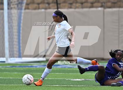 Thumbnail 3 in Ridge Point vs Rockwall (UIL 6A Girls Soccer State Semifinal) photogallery.