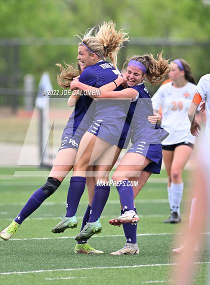 Thumbnail 1 in Ridge Point vs Rockwall (UIL 6A Girls Soccer State Semifinal) photogallery.