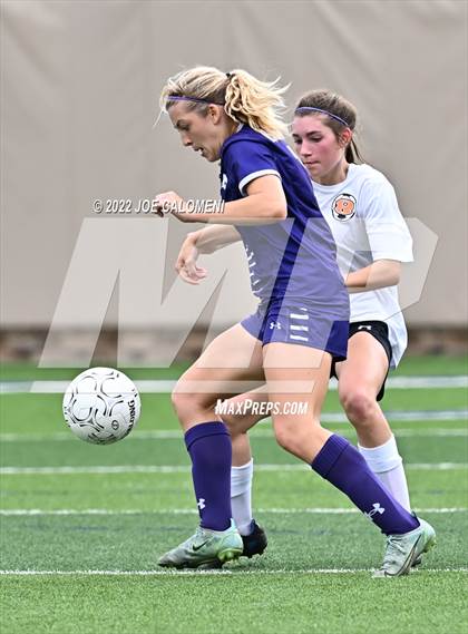 Thumbnail 1 in Ridge Point vs Rockwall (UIL 6A Girls Soccer State Semifinal) photogallery.