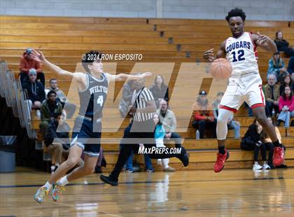 Thumbnail 1 in St. John The Baptist vs Wilton (New York Holiday Invitational) photogallery.