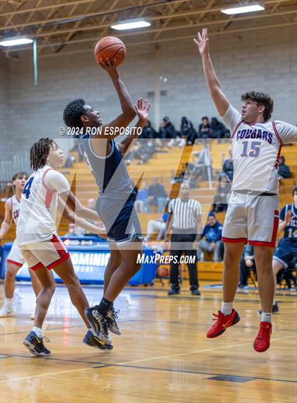 Thumbnail 3 in St. John The Baptist vs Wilton (New York Holiday Invitational) photogallery.