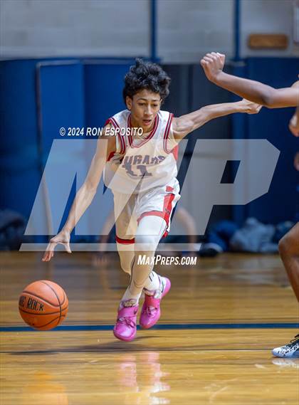 Thumbnail 3 in St. John The Baptist vs Wilton (New York Holiday Invitational) photogallery.