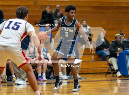 Thumbnail 2 in St. John The Baptist vs Wilton (New York Holiday Invitational) photogallery.