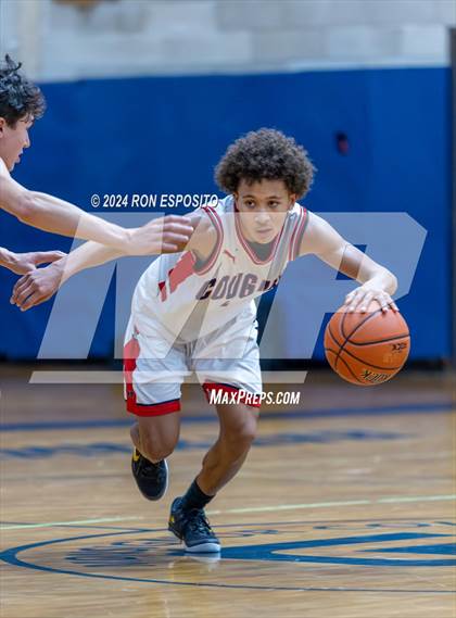 Thumbnail 1 in St. John The Baptist vs Wilton (New York Holiday Invitational) photogallery.