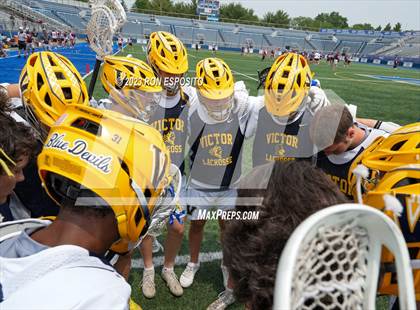 Thumbnail 3 in Garden City vs Victor (NYSPHSAA Class B Final) photogallery.