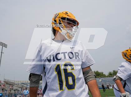 Thumbnail 2 in Garden City vs Victor (NYSPHSAA Class B Final) photogallery.