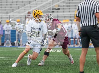 Thumbnail 3 in Garden City vs Victor (NYSPHSAA Class B Final) photogallery.