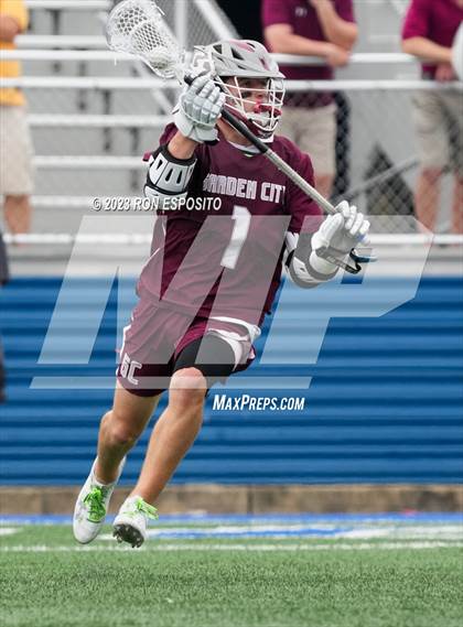 Thumbnail 2 in Garden City vs Victor (NYSPHSAA Class B Final) photogallery.
