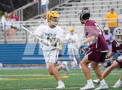 Thumbnail 3 in Garden City vs Victor (NYSPHSAA Class B Final) photogallery.