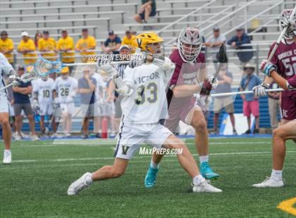 Thumbnail 2 in Garden City vs Victor (NYSPHSAA Class B Final) photogallery.