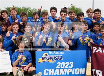 Thumbnail 3 in Garden City vs Victor (NYSPHSAA Class B Final) photogallery.