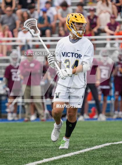 Thumbnail 2 in Garden City vs Victor (NYSPHSAA Class B Final) photogallery.
