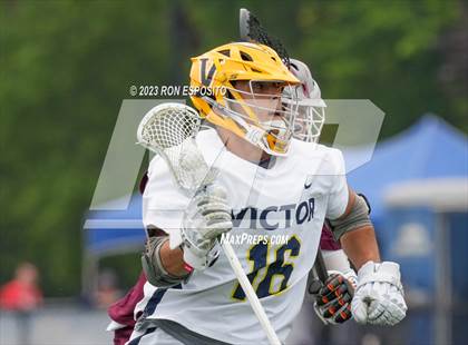 Thumbnail 3 in Garden City vs Victor (NYSPHSAA Class B Final) photogallery.