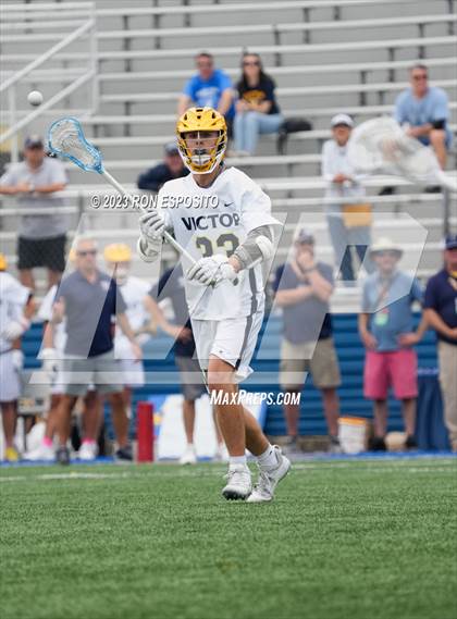 Thumbnail 1 in Garden City vs Victor (NYSPHSAA Class B Final) photogallery.