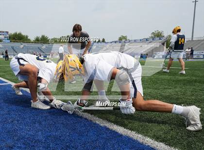 Thumbnail 2 in Garden City vs Victor (NYSPHSAA Class B Final) photogallery.