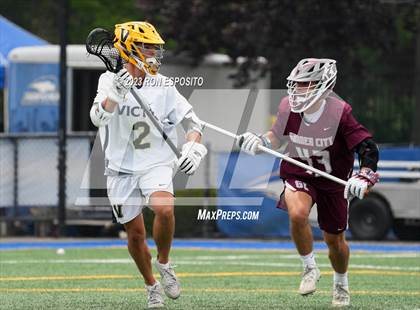 Thumbnail 3 in Garden City vs Victor (NYSPHSAA Class B Final) photogallery.