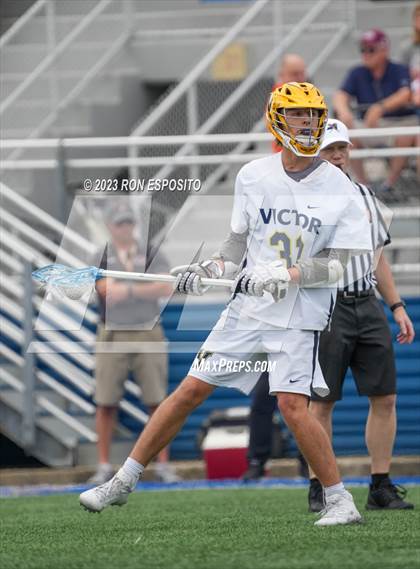 Thumbnail 2 in Garden City vs Victor (NYSPHSAA Class B Final) photogallery.