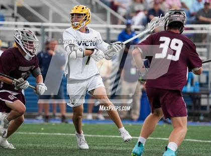 Thumbnail 2 in Garden City vs Victor (NYSPHSAA Class B Final) photogallery.
