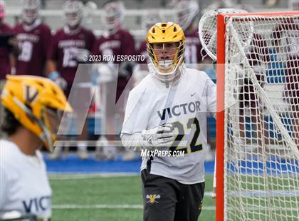 Thumbnail 2 in Garden City vs Victor (NYSPHSAA Class B Final) photogallery.