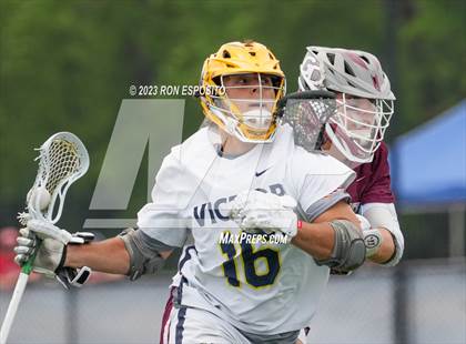 Thumbnail 2 in Garden City vs Victor (NYSPHSAA Class B Final) photogallery.