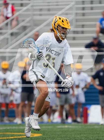 Thumbnail 2 in Garden City vs Victor (NYSPHSAA Class B Final) photogallery.