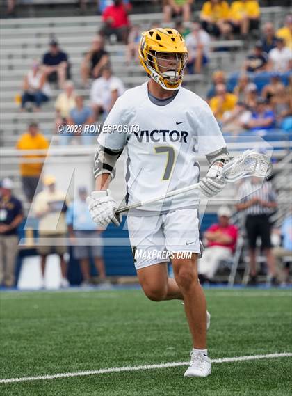 Thumbnail 2 in Garden City vs Victor (NYSPHSAA Class B Final) photogallery.