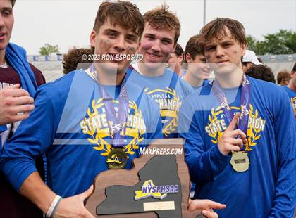Thumbnail 1 in Garden City vs Victor (NYSPHSAA Class B Final) photogallery.