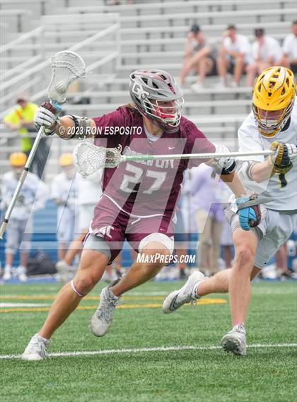 Thumbnail 2 in Garden City vs Victor (NYSPHSAA Class B Final) photogallery.