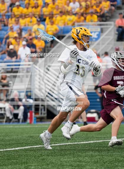 Thumbnail 2 in Garden City vs Victor (NYSPHSAA Class B Final) photogallery.