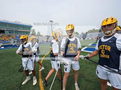 Thumbnail 2 in Garden City vs Victor (NYSPHSAA Class B Final) photogallery.