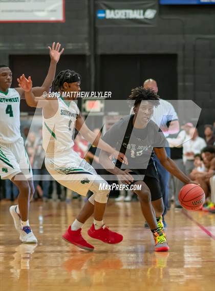 Thumbnail 2 in Cox Mill vs. Southwest Guilford (NCHSAA Western Regional Final) photogallery.