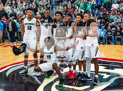 Thumbnail 3 in Cox Mill vs. Southwest Guilford (NCHSAA Western Regional Final) photogallery.