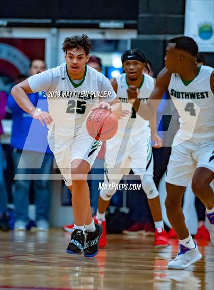 Thumbnail 2 in Cox Mill vs. Southwest Guilford (NCHSAA Western Regional Final) photogallery.