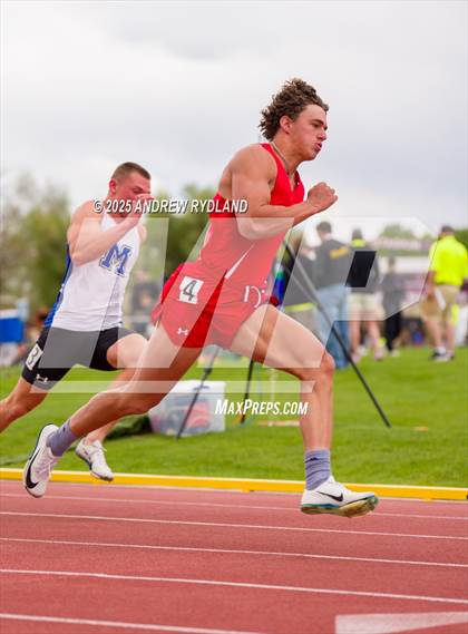 Thumbnail 3 in CHSAA State Championships (200m Final) photogallery.