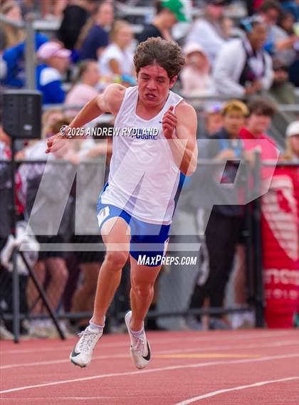 Thumbnail 1 in CHSAA State Championships (200m Final) photogallery.