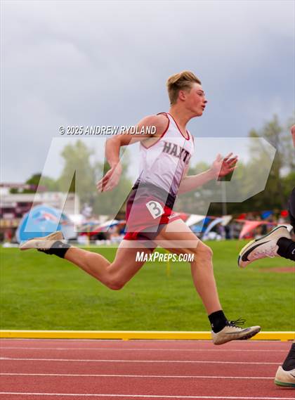 Thumbnail 2 in CHSAA State Championships (200m Final) photogallery.